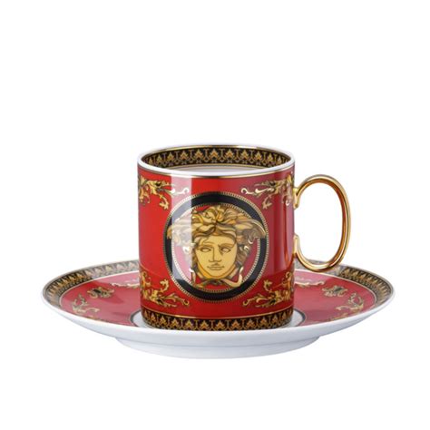 kombitasse 2-tlg medusa versace by rosenthal|rosenthal medusa cups.